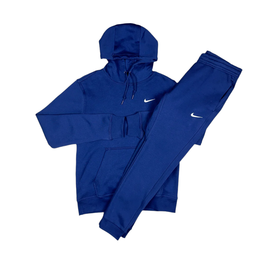 NIKE - CLASSIC CLUB TRACKSUIT NAVY