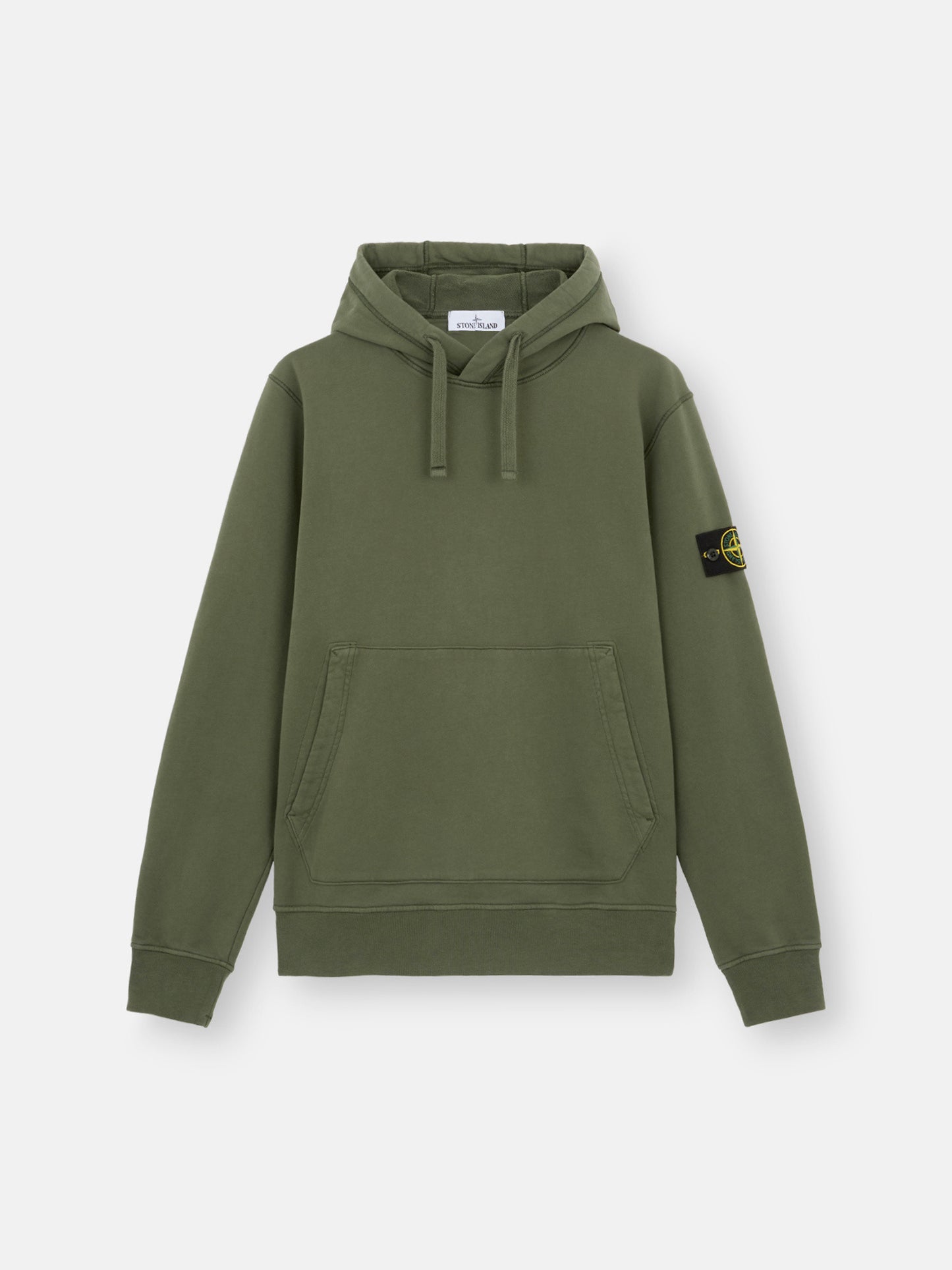 SS25 Khaki Green Stone Island Hoodie